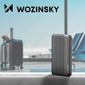 Wozinsky powerbank Li-Po 10000mAh 2 x USB black (WPBBK1)