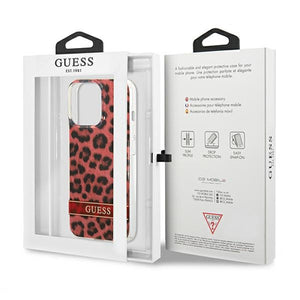 Guess GUHCP13LHSLEOR iPhone 13 Pro / 13 6.1" red/red hardcase Leopard