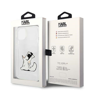 Karl Lagerfeld KLHCP14MCFNRC iPhone 14 Plus 6.7 "hardcase clear / transparent Choupette Fun