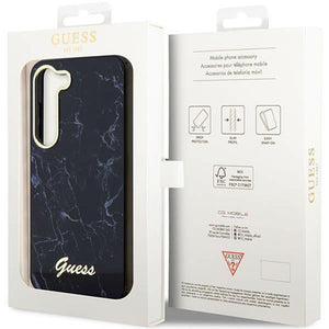 Guess GUHCS23MPCUMAK S23 +S916 black/black hardcase Marble