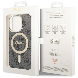 Guess 4G MagSafe case for iPhone 14 Pro - black