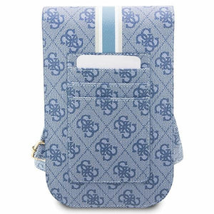 Guess handbag GUWBP4RPSB - blue 4G Stripes
