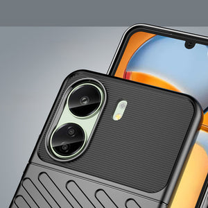 Thunder Case armored case for Xiaomi Redmi 13c - black