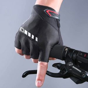Rockbros S143-BK L cycling gloves with gel inserts - black