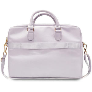 Guess Triangle 4G bag for a 16" laptop - purple