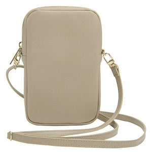 Guess Zip Triangle 4G phone bag - gold
