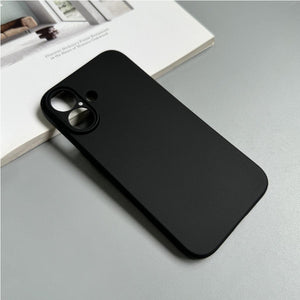 Soft Case for iPhone 16 Plus - black