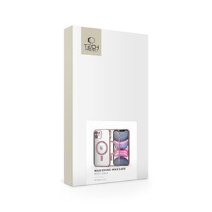 Tech-Protect MagShine Line MagSafe iPhone 11 Case - Pink