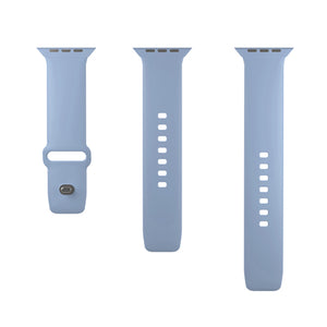 Puro Icon Silicone Strap for Apple Watch 38 / 40 / 41 mm - Light Blue (2 pcs.)