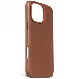 Decoded Leather Backcover case with MagSafe for iPhone 16 Pro Max - brown