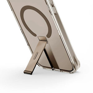 Uniq case Eleva with Vertica Stand iPhone 16 Pro 6.3" gold/taupe gold