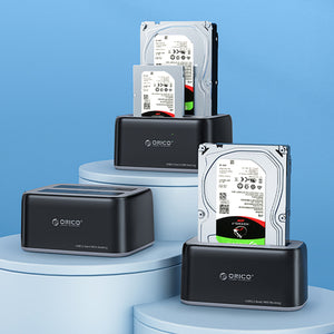 Orico 6819C3 Docking Station for 2.5"/3.5" SATA HDD/SSD - Black