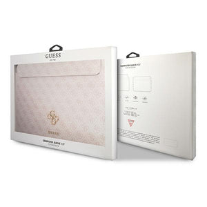 Guess Sleeve GUCS13G4GFPI 13" pink 4G Big Logo