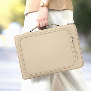 Tech-Protect Basic Bag for 15-16" laptop - beige