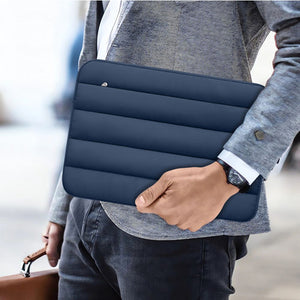 Tech-Protett Fluffy Laptop Bag 13-14 - Navy Blue
