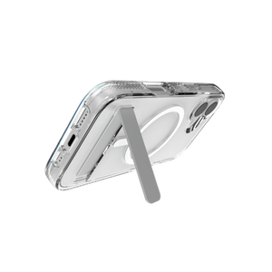 ZAGG Crystal Palace Snap KS MagSafe Case with Stand for iPhone 17 - Clear