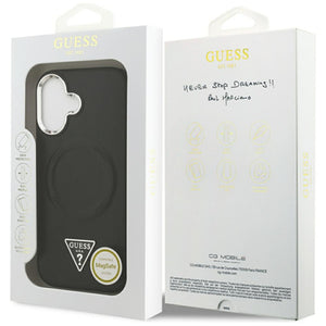 Guess Triangle Logo MagSafe case for iPhone 17 - black