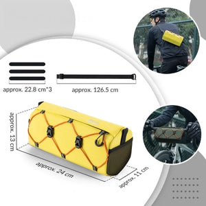 Rockbros 30110054006 Handlebar Bicycle Bag 2.2L - Yellow