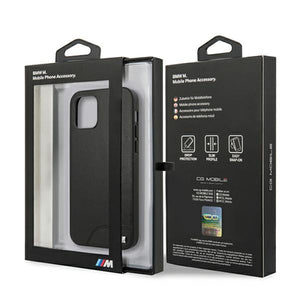 BMW M Collection Smooth PU Case for iPhone 12 mini - Black