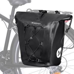 Wozinsky Waterproof Bike Pannier Bag 25L Black (WBB24BK)