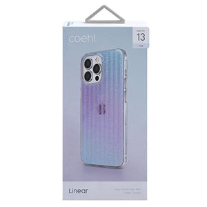 Uniq Coehl Linear case for iPhone 13 Pro / iPhone 13 - pink and blue