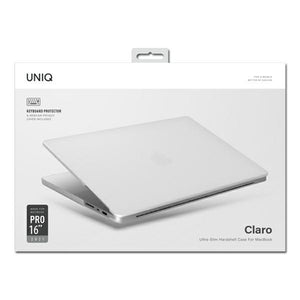 Uniq Claro case for MacBook Pro 16'' (2021) - transparent