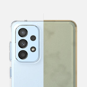 Ringke Fusion Matte tpu case with a translucent Samsung Galaxy A73 gel frame
