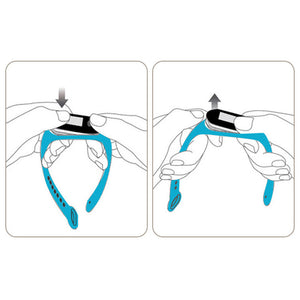 Replacement silicone band for Xiaomi Smart Band 7 strap bracelet bracelet blue