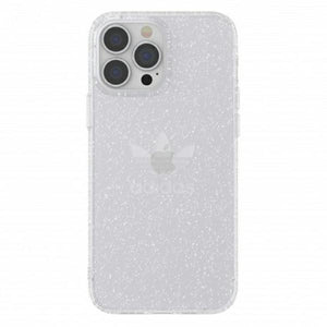 Adidas OR Protective Clear Case Glitter for iPhone 13 Pro Max - Transparent Silver