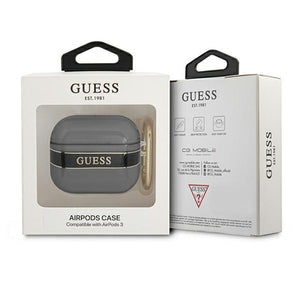 Guess GUA3HHTSK AirPods 3 cover black/black Strap Collection