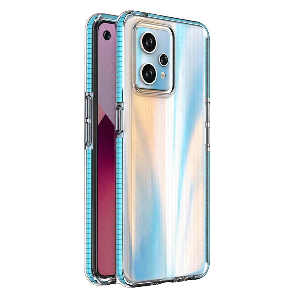 Spring Case for Realme 9 Pro+ / Realme 9 silicone cover with frame