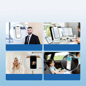 Joyroom Defender Series Case Cover for iPhone 14 Pro Max Armored Hook Cover Stand Clear (JR-14H4)