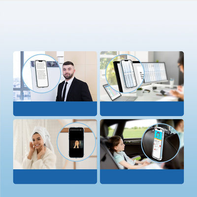 Joyroom Defender Series Case Cover for iPhone 14 Pro Max Armored Hook Cover Stand Clear (JR-14H4)