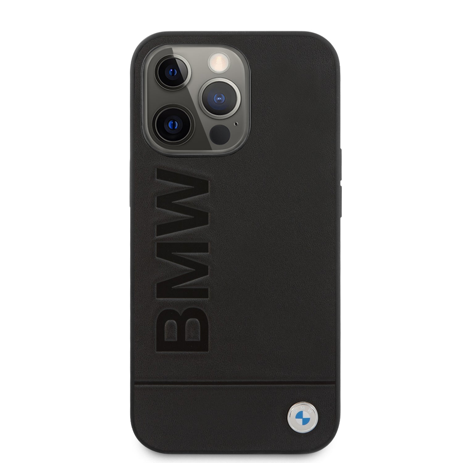 BMW Signature Logo Imprint MagSafe Case for iPhone 14 Pro Max - Black