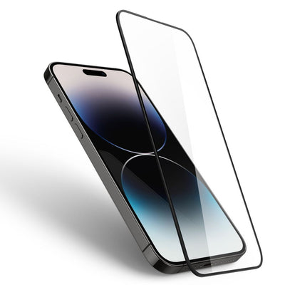 Spigen Glass FC Tempered Glass for iPhone 14 Pro Max - Black