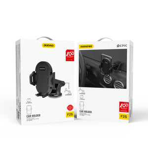 Dudao Telescopic Gravity Car Windshield Mount Holder Black (new F2S black)