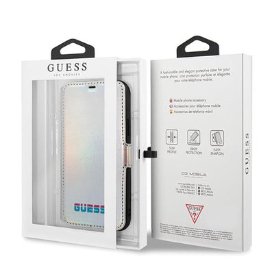 Guess Iridescent case for iPhone 11 Pro - silver