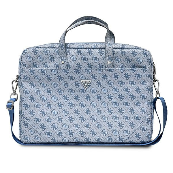 Guess Saffiano 4G Triangle Logo bag for a 16'' laptop