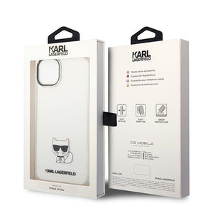 Karl Lagerfeld KLHCP14MCTTR iPhone 14 Plus 6.7 "hardcase clear / transparent Choupette Body