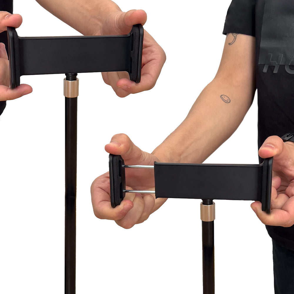 [RETURNED ITEM] Wozinsky stand for tablet and phone on the desk black (WTHBK4)