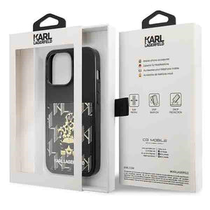 Karl Lagerfeld Karlimals Cardslot case for iPhone 13 Pro / iPhone 13 - black