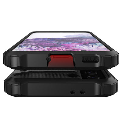 Hybrid Armor case for Samsung Galaxy S23 Ultra armored hybrid cover blue