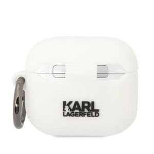 Karl Lagerfeld KLA3RUNIKH AirPods 3 cover white/white Silicone Karl Head 3D
