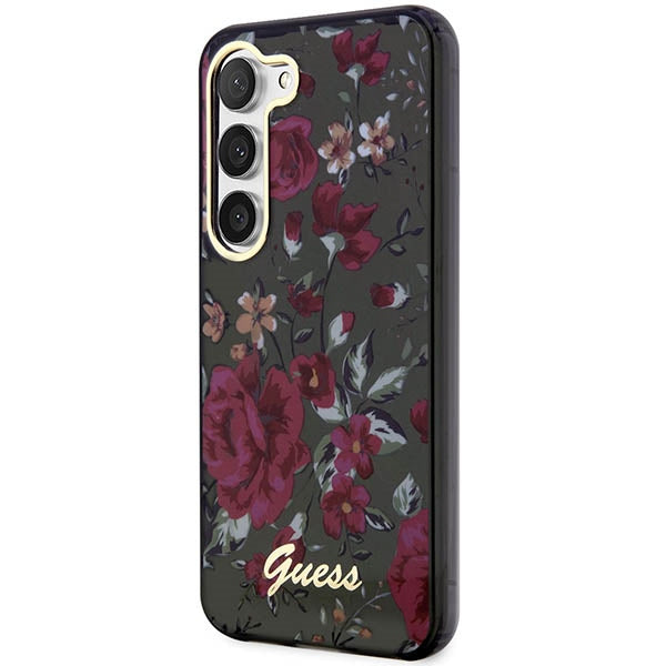 Guess GUHCS23MHCFWSA S23+ S916 green/kaki hardcase Flower Collection