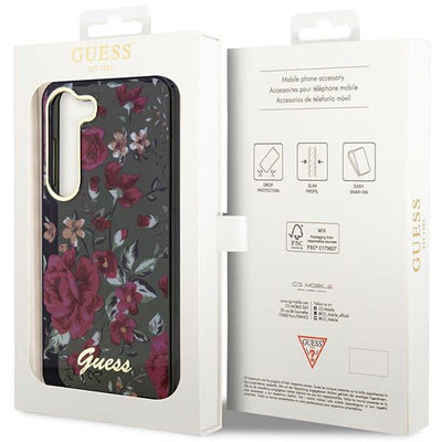 Guess GUHCS23MHCFWSA S23+ S916 green/kaki hardcase Flower Collection