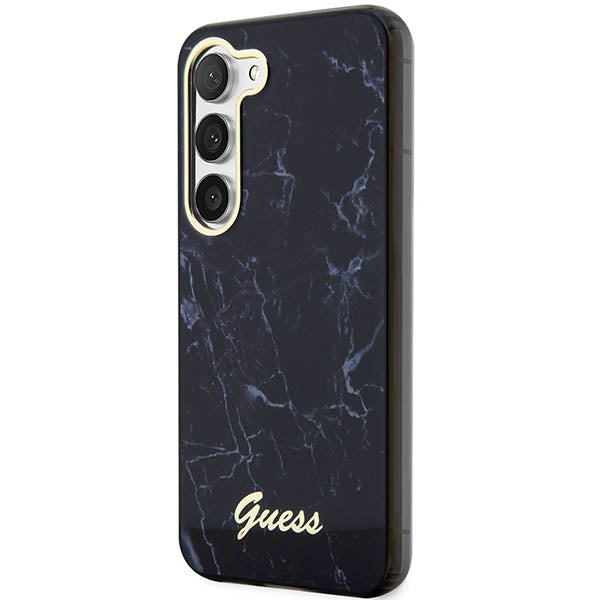 Guess GUHCS23SPCUMAK S23 S911 black/black hardcase Marble