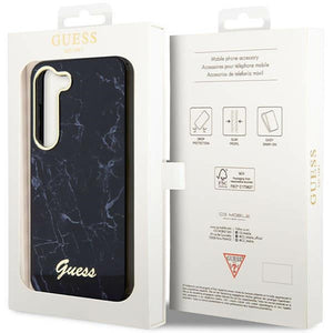 Guess GUHCS23SPCUMAK S23 S911 black/black hardcase Marble