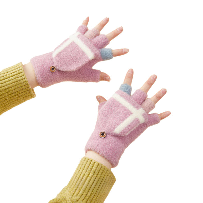 Women's/children's winter telephone gloves