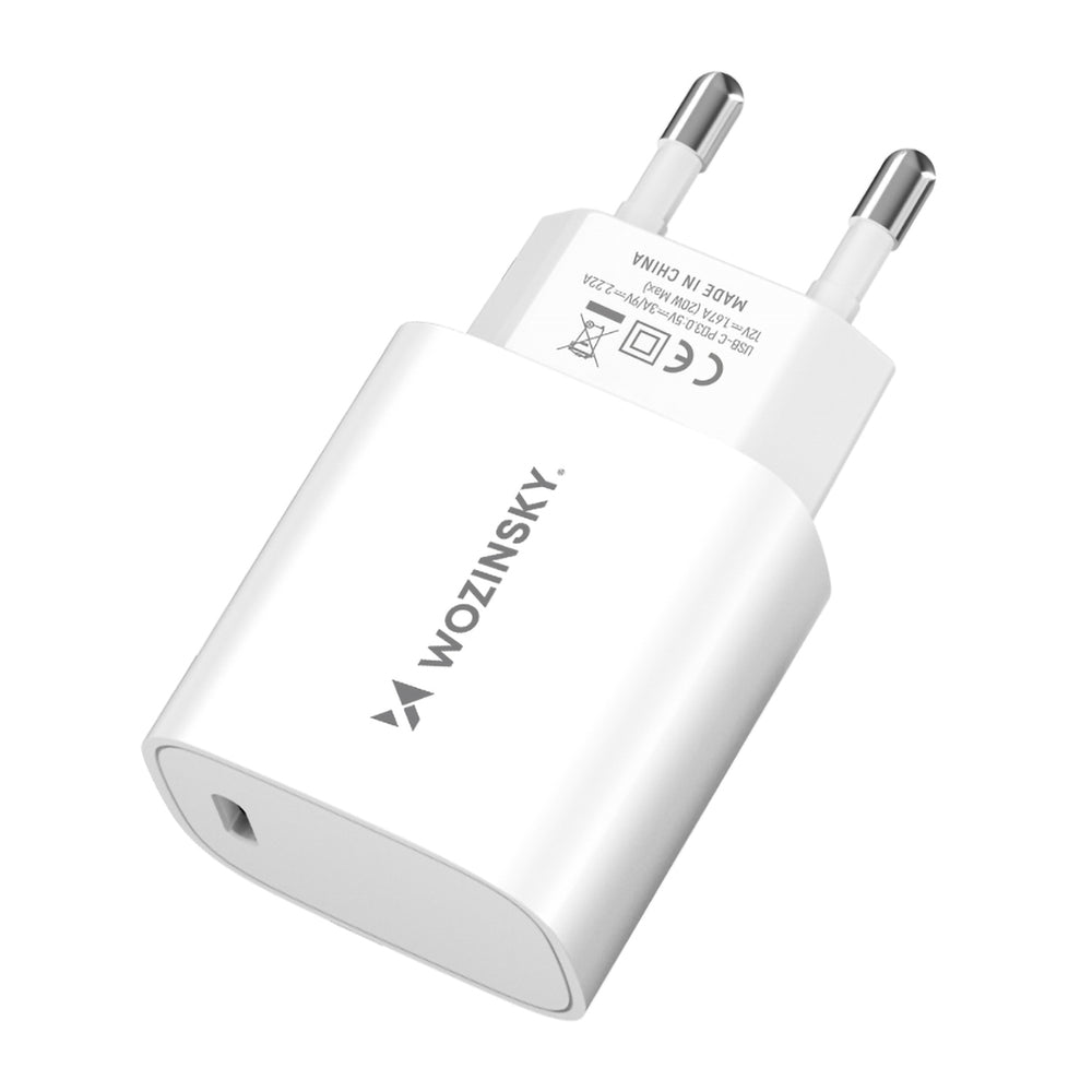 Wozinsky WGWCCW 20W USB-C Wall Charger - White