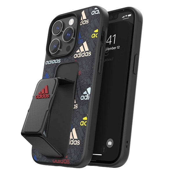 Adidas SP Grip Case iPhone 14 Pro black/black/coulourful 50251